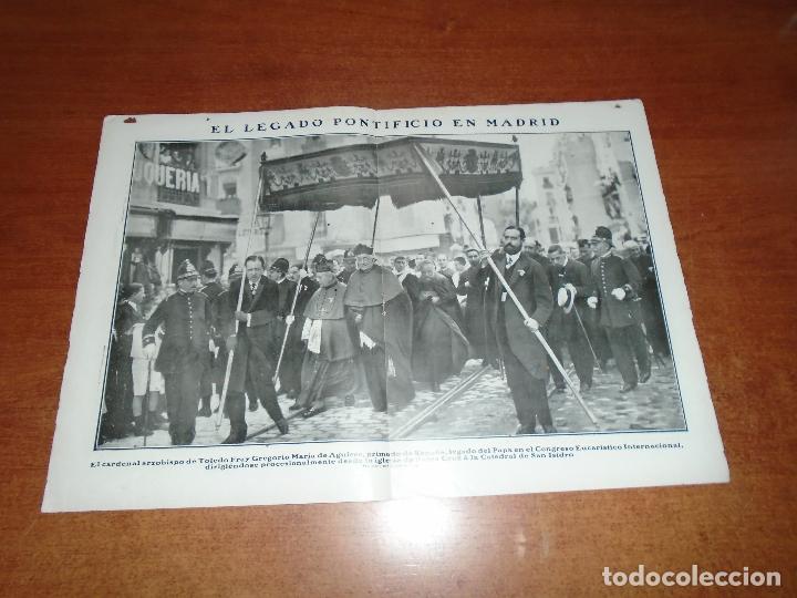 Coleccionismo de Revistas y Peri&oacute;dicos: RETAL 1911 CONGRESO EUCAR&Iacute;STICO, ARZOBISPO DE TOLEDO, MADRID, LA ALMUDENA Y SAN FRANCISCO EL GRANDE