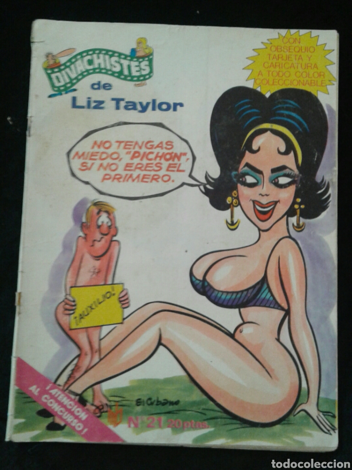 Coleccionismo de Revistas y Peri&oacute;dicos: Divachistes de Liz Taylor 21