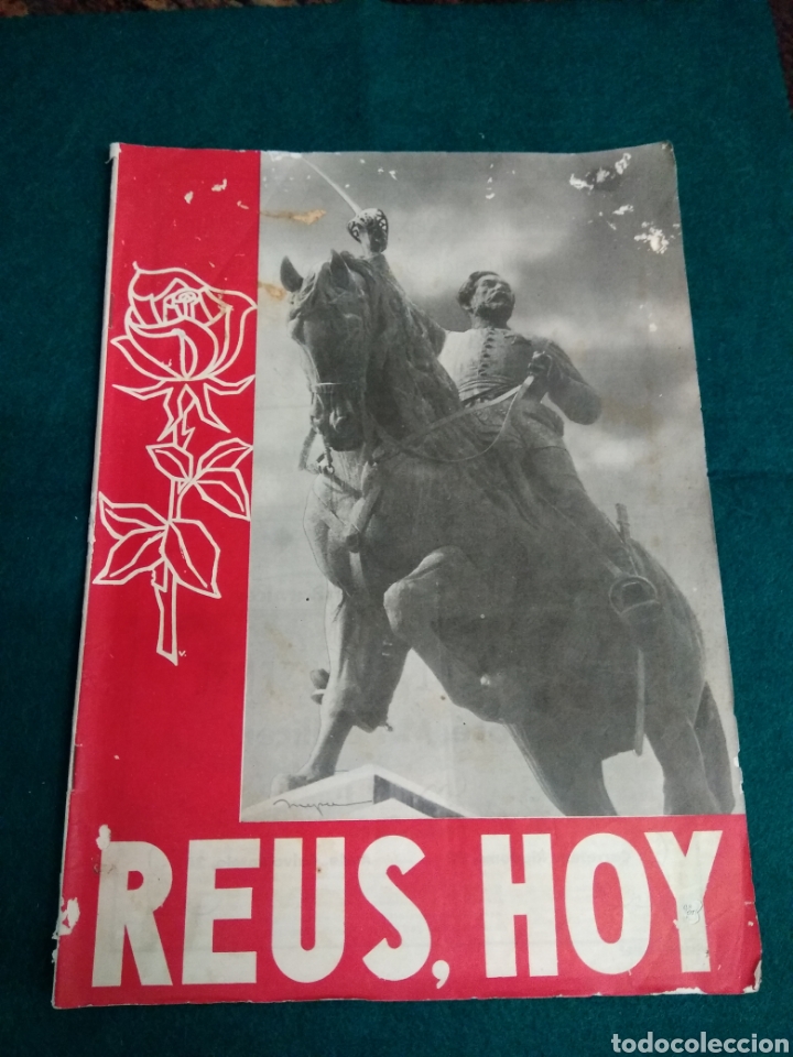 Coleccionismo de Revistas y Peri&oacute;dicos: REUS , HOY .- SEMANARIO DE LA CIUDAD .- N&ordm; 272 EXTRAORDINARIO FIESTA MAYOR 1957