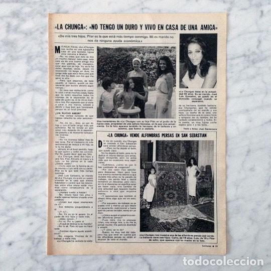 Sammeln von Zeitschriften und Zeitungen: REPORTAJE - LA CHUNGA - 1981