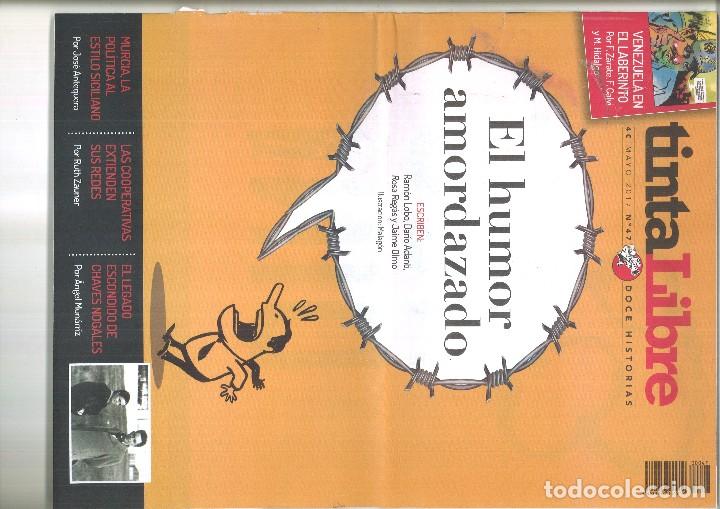 Colecionismo de Revistas e Jornais: TINTA LIBRE. MAYO 2017 N&ordm; 47.