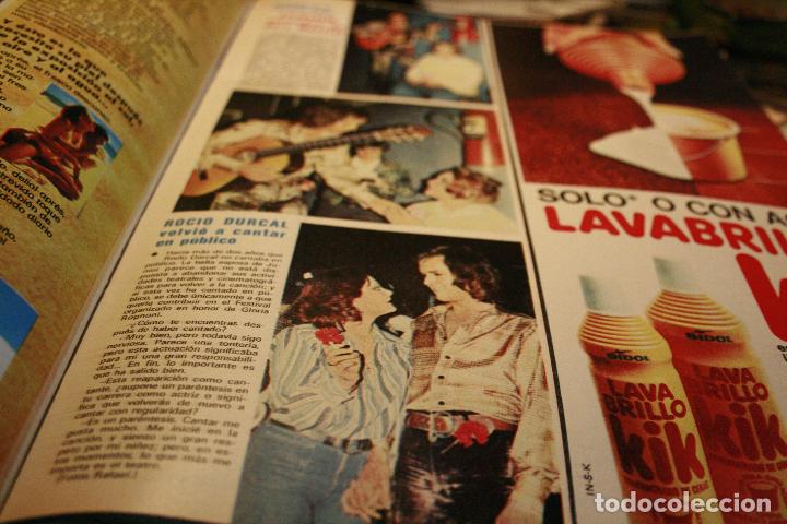 Coleccionismo de Revistas y Peri&oacute;dicos: ROCIO DURCAL KIKO LEDGARD  AMAPRO MU&Ntilde;OZ  MIGUEL RIOS  1975