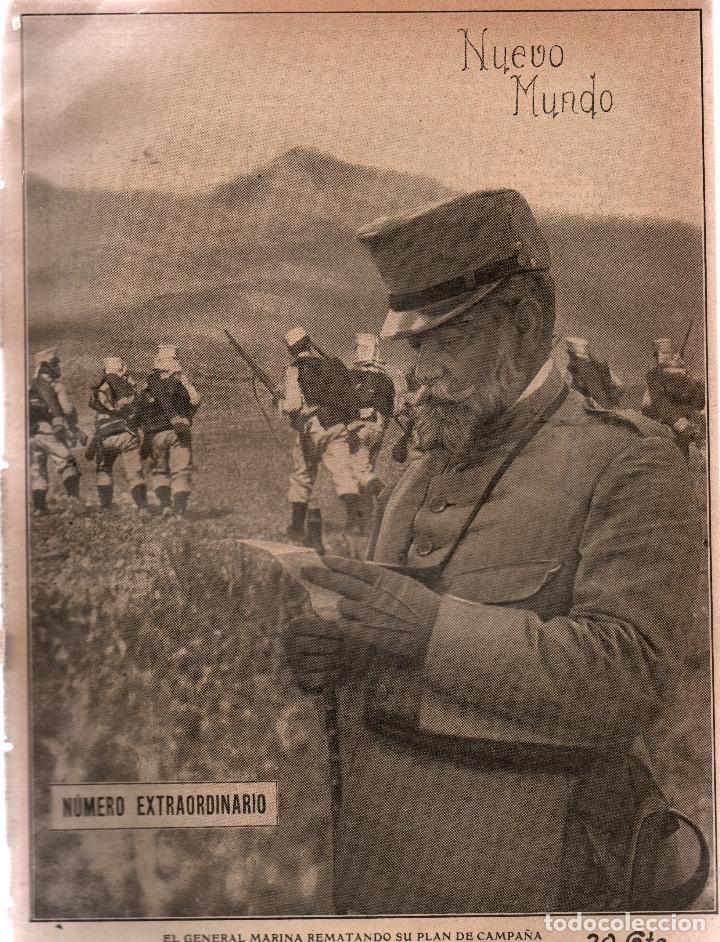 Sammeln von Zeitschriften und Zeitungen: REVISTA ILUSTRADA NUEVO MUNDO. A&Ntilde;O XX-N&Uacute;M EXTRAORDINARIO.JUEVES 3 DE OCTUBRE DE 1909. VER ART&Iacute;CULOS.