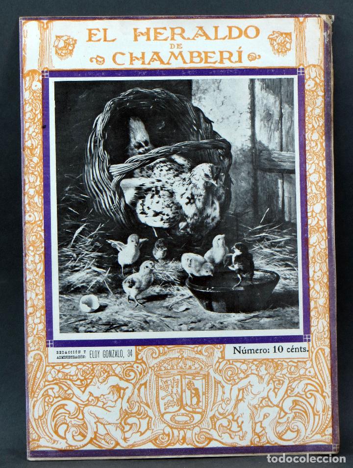 Coleccionismo de revistas y peri&oacute;dicos: El Heraldo de Chamber&iacute; n&ordm; 116 19 agosto 1923 revista barrio Madrid art&iacute;culos publicidad fotos