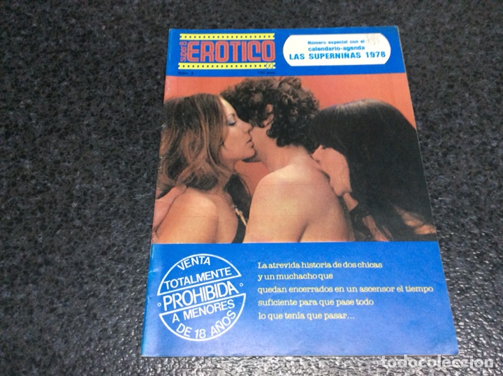 Coleccionismo de revistas y peri&oacute;dicos: SUPER 8 EROTICO N&ordm; 3 - EL ASCENSOR - BENI REINA - M&ordf; DEL PILAR MARTINEZ - CALENDARIO 1978