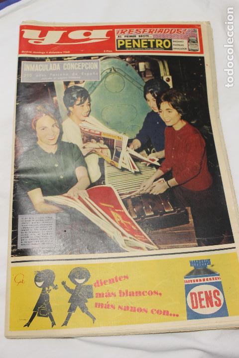 Coleccionismo de revistas y peri&oacute;dicos: YA SUPLEMENTO GRAFICO DOMINICAL, 4 DICIEMBRE 1960, INMACULADA CONCEPCI&Oacute;N 200 A&Ntilde;OS PATRONA DE ESPA&Ntilde;A