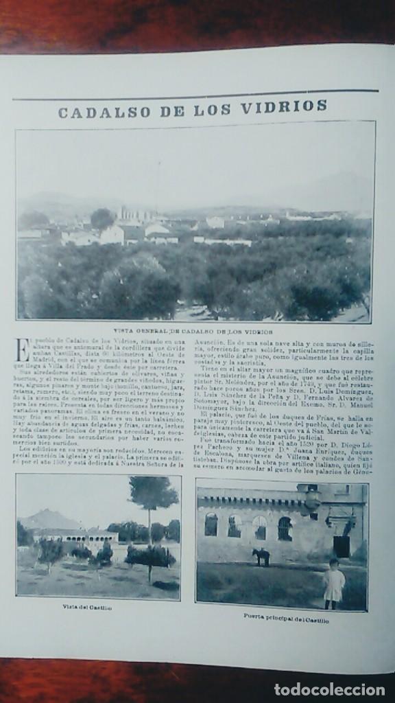 Collection Magazines and Newspapers: CADALSO DE LOS VIDRIOS 2.HOJAS REVISTA A&Ntilde;O 1903