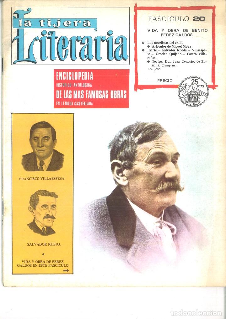 Sammeln von Zeitschriften und Zeitungen: LA TIJERA LITERARIA FASC&Iacute;CULO 20.