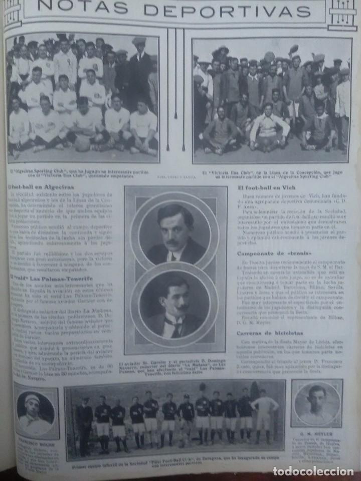 Collection Magazines and Newspapers: ALGECIRAS SPORTING CLUB VICTORIA ENA CLUB LINEA DE LA CONCEPCION PILAR FOOTBALL CLUB ZARAGOZA 1913