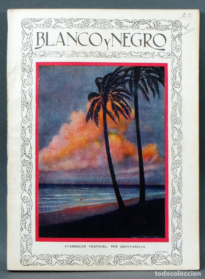 Coleccionismo de Revistas y Peri&oacute;dicos: Blanco y Negro Octubre 1928 Revista n&ordm; 1953 noticias teatro moda novela publicidad