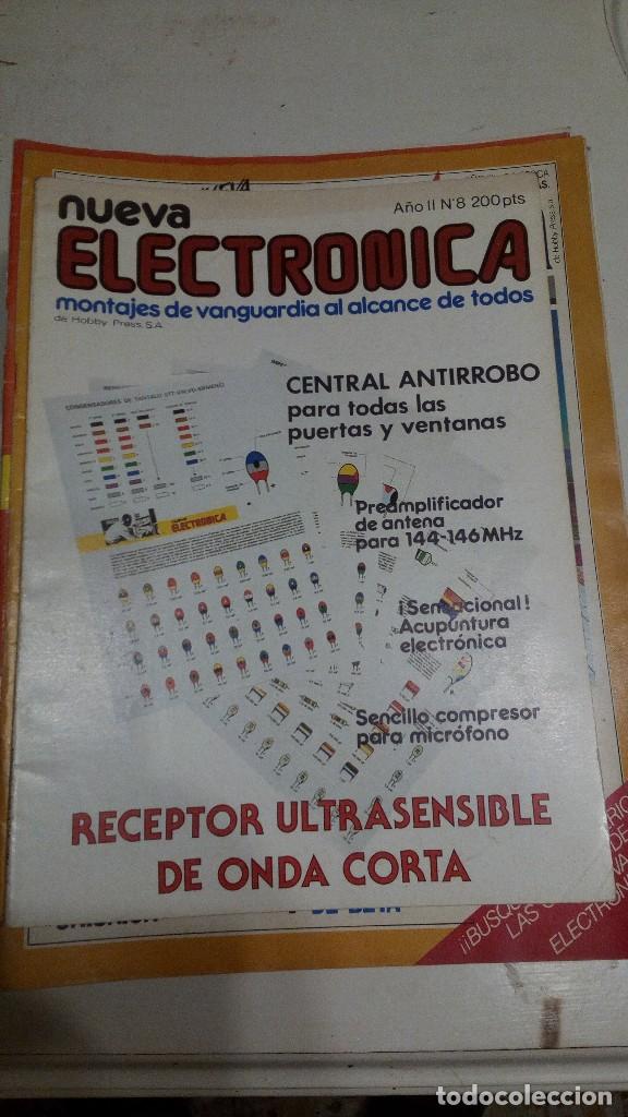 Coleccionismo de Revistas y Peri&oacute;dicos: Nueva Electr&oacute;nica N&ordf; 8