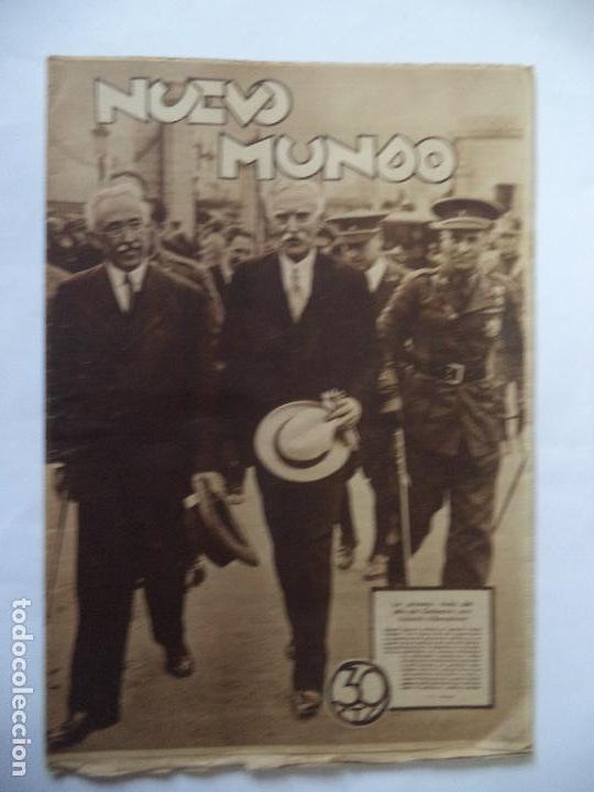 Coleccionismo de Revistas y Peri&oacute;dicos: NUEVO MUNDO.1 DE MAYO DE 1931.EN BUEN ESTADO.GOBIERNO PROVISIONAL.VISITA EINSTEIN