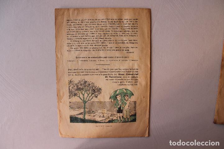Coleccionismo de Revistas y Periódicos: REPÚBLICA, REVISTA DELS PETITS GUARDIOLISTES DEL BANC COMERCIAL DE BARCELONA, 1936, AÑO II, NÚM 16 - Foto 2 - 113893175