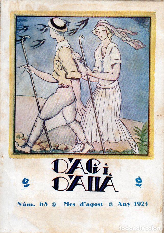 Collection Magazines and Newspapers: REVISTA D' AC&Iacute; D' ALL&Agrave; AGOST 1923 - EN CATAL&Aacute;N