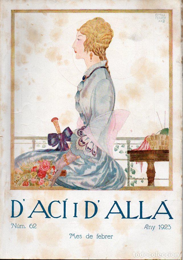 Coleccionismo de Revistas y Peri&oacute;dicos: REVISTA D' AC&Iacute; D' ALL&Agrave; FEBRER 1923 - EN CATAL&Aacute;N