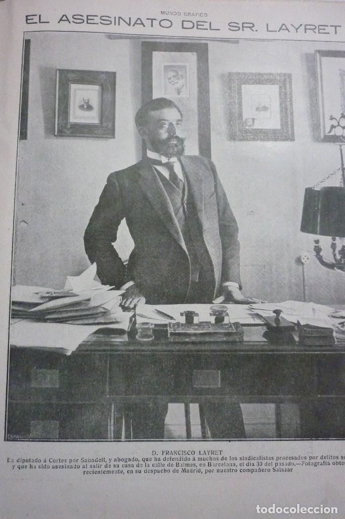 Coleccionismo de revistas y peri&oacute;dicos: A&Ntilde;OS 20. EL ASESINATO DEL SR. LAYRET
