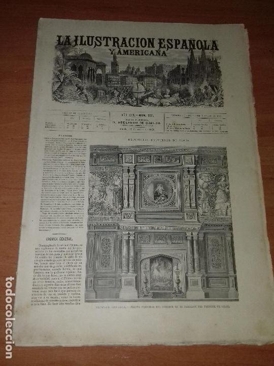 Collection Magazines and Newspapers: LA ILUSTRACION ESPA&Ntilde;OLA Y AMERICANA. A&Ntilde;O XXII. NUM. XXXI. 22 DE AGOSTO DE 1878.