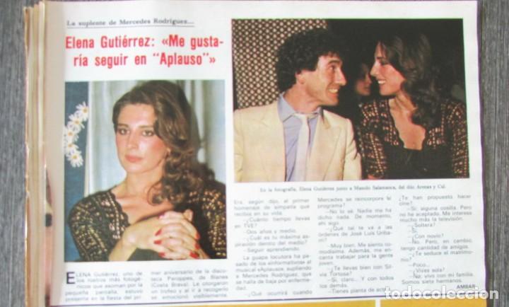 Coleccionismo de Revistas y Peri&oacute;dicos: RECORTE ELENA GUTI&Eacute;RREZ, APLAUSO. . REVISTA SEMANA N&ordm; 2100 1980.