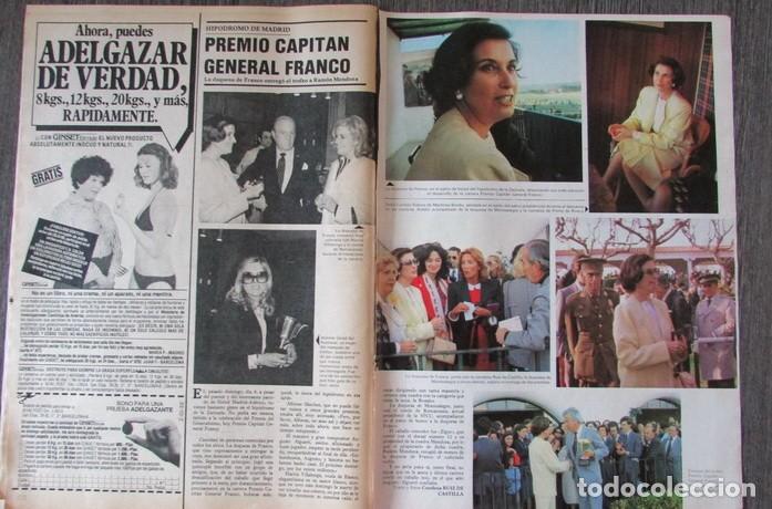 Coleccionismo de Revistas y Peri&oacute;dicos: RECORTE PREMIO CAPIT&Aacute;N GENERAL FRANCO, HIP&Oacute;DROMO DE MADRID. REVISTA SEMANA N&ordm; 2100 1980.