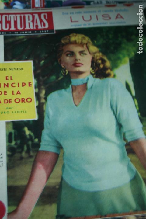Collection Magazines and Newspapers: SOFILA LOREN SOPHIA LOREN ANNA MARIANI MAMIE VAN DOREN HILDEGARD KNEF