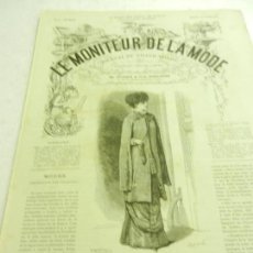 Coleccionismo de Revistas y Periódicos: LE MONITEUR DE LA MODE Nº 7 14 DE FEBRERO 1880 EN FRANCÉS.. Lote 114388403