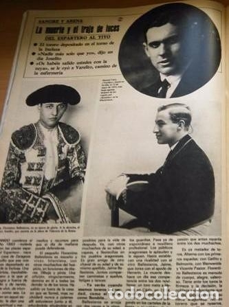 Coleccionismo de Revistas y Peri&oacute;dicos: recorte del espartero al yiyo joselito