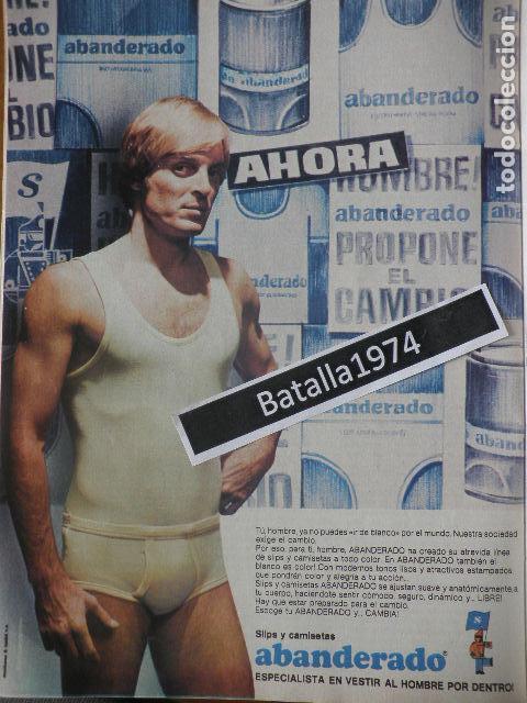 publicidad abanderado - ropa interior masculina - Compra en todocoleccion