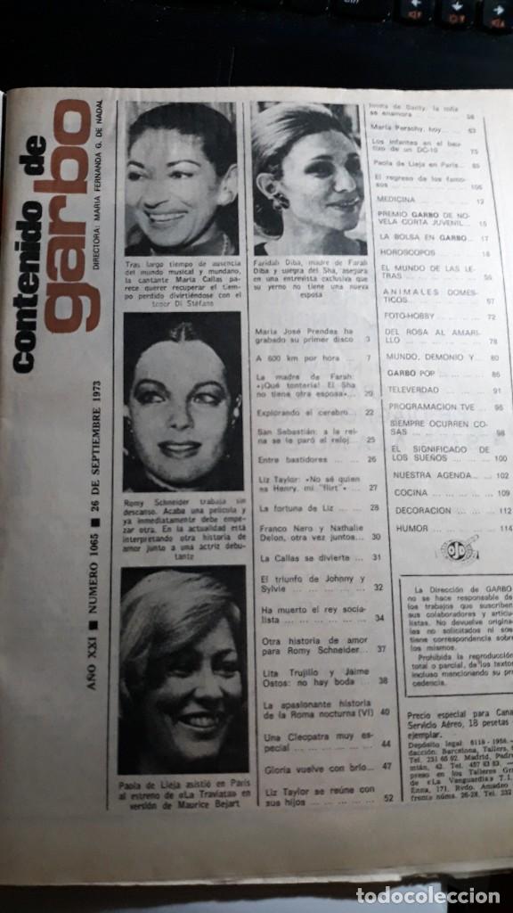 Coleccionismo de Revistas y Peri&oacute;dicos: MARIA CALLAS FARAH DIBA ROMY SCHNEIDER PAOLA DE LIETJA