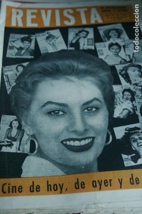 Collectionnisme de Revues et Journaux: SOFIA LOREN SOPHIA LOREN  FESTIVAL DE CANNES  1956