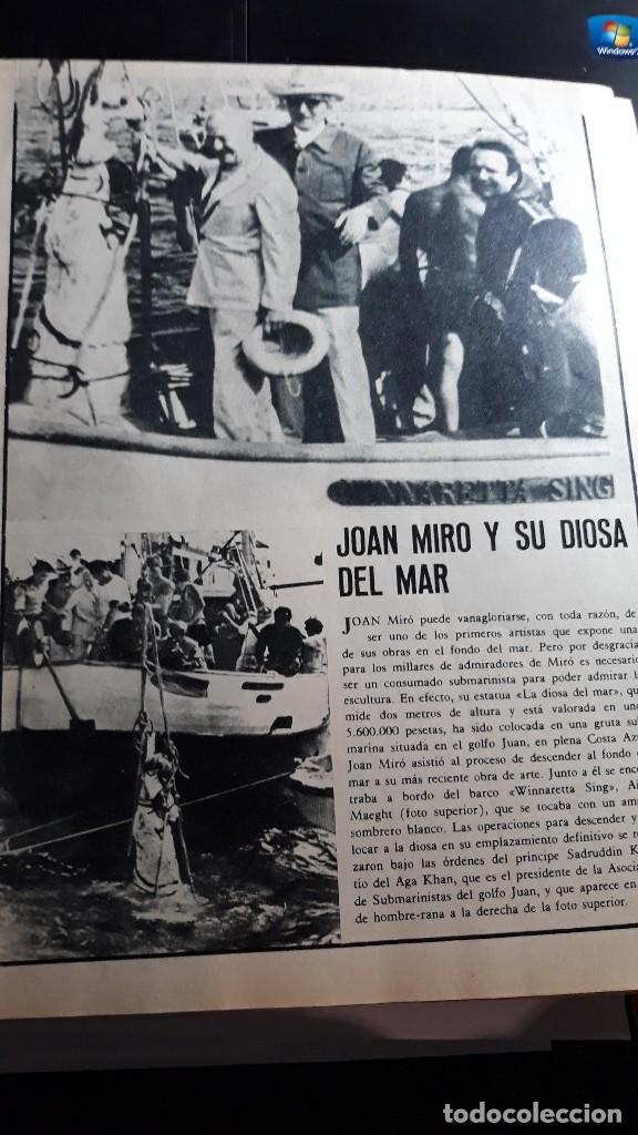 Coleccionismo de Revistas y Peri&oacute;dicos: JOAN MIRO Y SU DIOSA DEL MAR