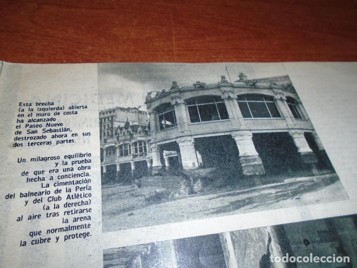 Collectionnisme de Revues et Journaux: RETAL 1965: SAN SEBASTI&Aacute;N TEMPORAL, BALNEARIO DE LA PERLA, PASEO NUEVO, PASEO DE SALAMANCA, MONTE UR