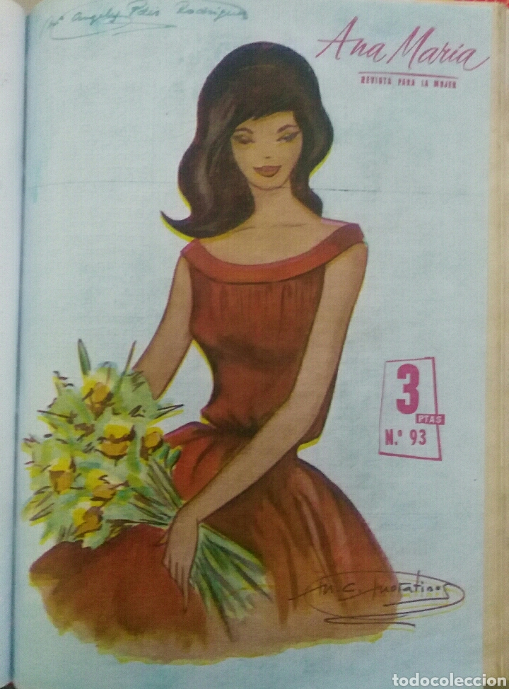 Sammeln von Zeitschriften und Zeitungen: Revista para la mujer Ana Mar&iacute;a (n&uacute;meros 85 a 108)