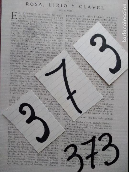 Coleccionismo de Revistas y Peri&oacute;dicos: AZORIN. LITERATURA ESPA&Ntilde;OLA. CUENTOS. ROSA LIRIO Y CLAVEL. DIBUJOS DE HUERTAS. 1928.