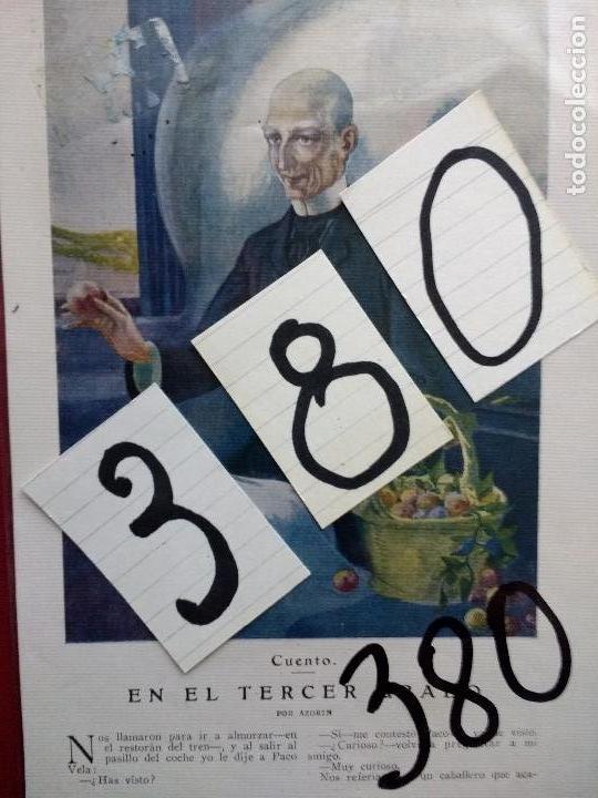 Coleccionismo de Revistas y Peri&oacute;dicos: AZORIN. LITERATURA ESPA&Ntilde;OLA. CUENTOS. EN EL TERCER GRADO. DIBUJOS DE MANCHON. 1927.