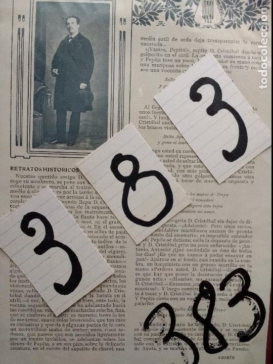 Coleccionismo de Revistas y Peri&oacute;dicos: AZORIN. LITERATURA ESPA&Ntilde;OLA. CRISTOBAL OUDRID. 1906.