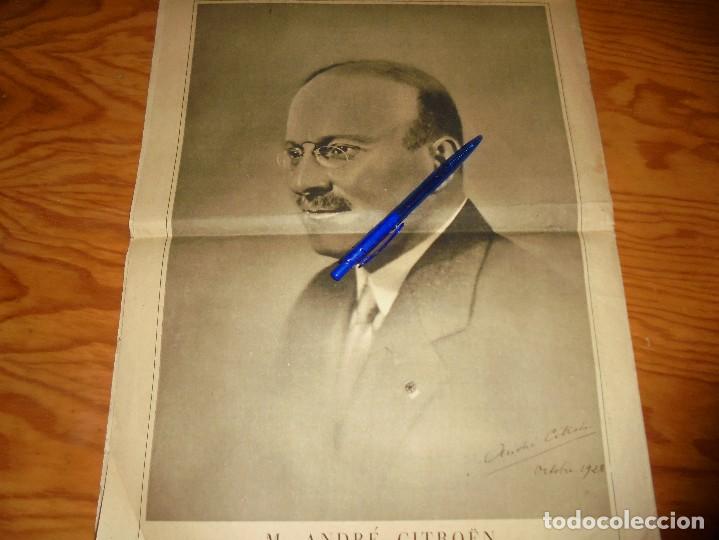 Coleccionismo de Revistas y Peri&oacute;dicos: RECORTE DE PRENSA : EL SE&Ntilde;OR ANDR&Eacute; CITR&Ouml;EN. LA VANGUARDIA, OCTUBRE 1929