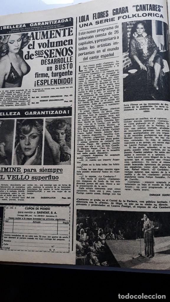 Coleccionismo de revistas y peri&oacute;dicos: LOLA FLORES CANTARES