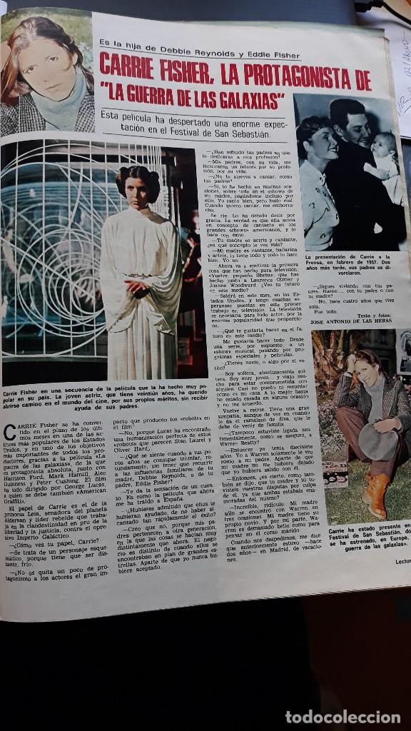 Coleccionismo de revistas y peri&oacute;dicos: CARRIE FISHER STAR WARS LA GUERRA DE LAS GALAXIAS