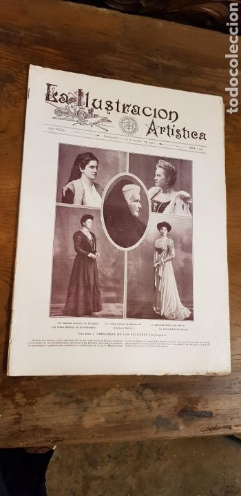 Collection Magazines and Newspapers: LA ILUSTRACION ARTISTICA A&Ntilde;O 1912 N&deg; 1611