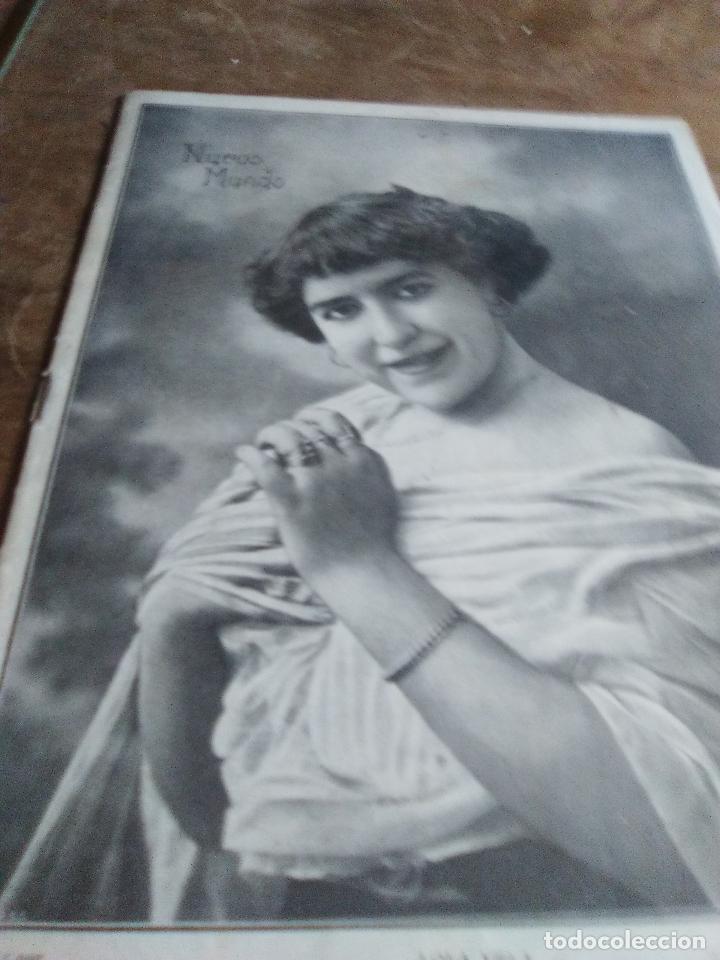 Coleccionismo de revistas y peri&oacute;dicos: NUEVO MUNDO N&ordm; 925 LOLA VELA  28 DE SEPTIEMBRE 1911