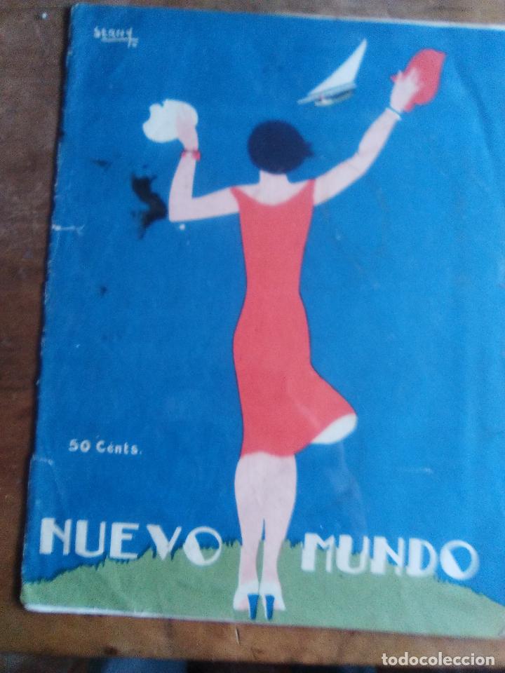 Coleccionismo de Revistas y Peri&oacute;dicos: NUEVO MUNDO N&ordm; 1819 PORTADA MODERNISTA 30 DE NOVIEMBRE 1928