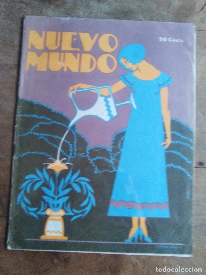 Coleccionismo de Revistas y Peri&oacute;dicos: NUEVO MUNDO N&ordm; 1685 PORTADA MODERNISTA 7 DE MAYO 1926