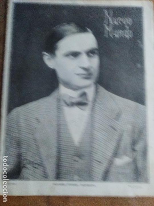 Coleccionismo de revistas y peri&oacute;dicos: NUEVO MUNDO N 741 RICARDO TORRES BOMBITA JUEVES 19 DE MARZODE 1908 SEGUN FOTOS