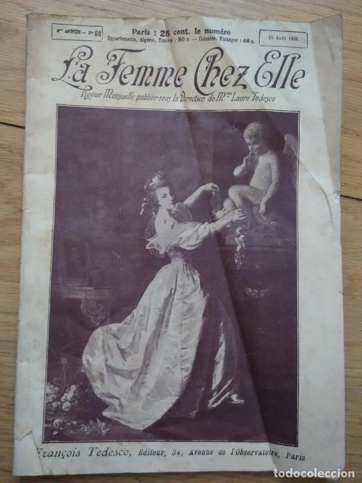 Coleccionismo de revistas y peri&oacute;dicos: la femme chez elle. 1904