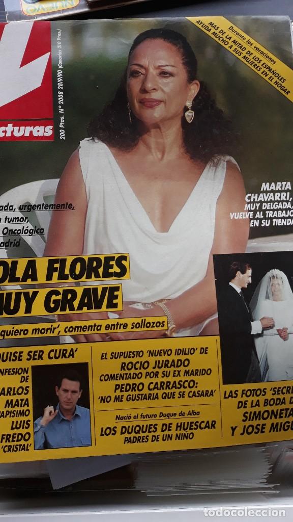 Coleccionismo de revistas y peri&oacute;dicos: recorte portada de lola flores