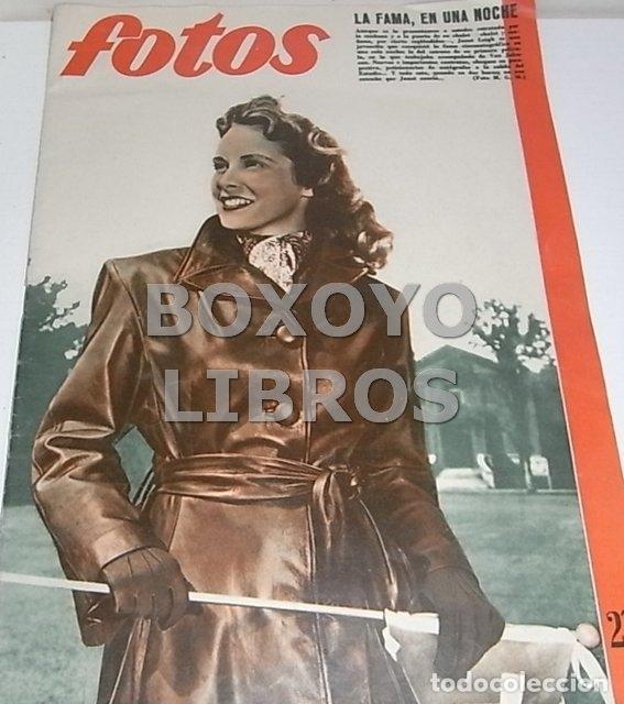 Coleccionismo de revistas y peri&oacute;dicos: Fotos. Semanario gr&aacute;fico. A&ntilde;o XII. N&uacute;m. 623. 5 de febrero de 1949