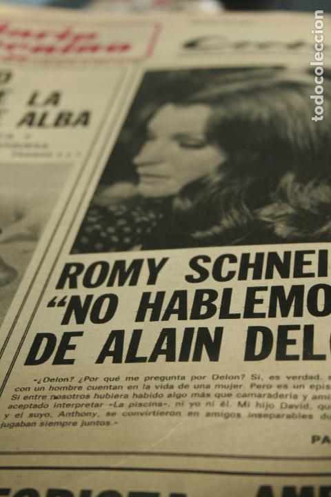 Coleccionismo de Revistas y Peri&oacute;dicos: ROMY SCHNEIDER  PORTADA Y REPORTAJE  1970