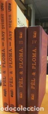 Coleccionismo de revistas y peri&oacute;dicos: Quatre gats i P&egrave;l & Ploma. Periodic mensual amb dibuixos. 4 volums. Edici&oacute; facsimil - CASAS, RAMON-