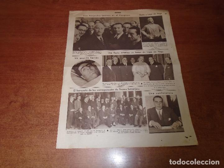 Coleccionismo de Revistas y Peri&oacute;dicos: RETAL PRENSA ANTIGUA: LERROUX. FUENCARRAL. LOPE DE VEGA. CONFERENCIA PARTIDO AGRARIO. TEATRO.