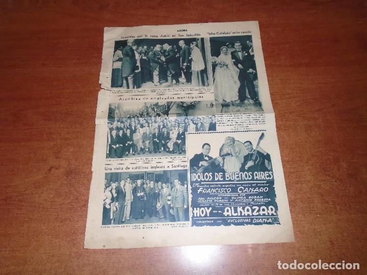 Collezionismo di Riviste e Giornali: RETAL PRENSA ANTIGUA: SAN SEBASTIAN. BODA MISS CATALU&Ntilde;A. SANTANDER. SANTIAGO DE COMPOSTELA. CINE